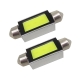 Veilleuses ampoules navette C5W à Led 4W CANBUS