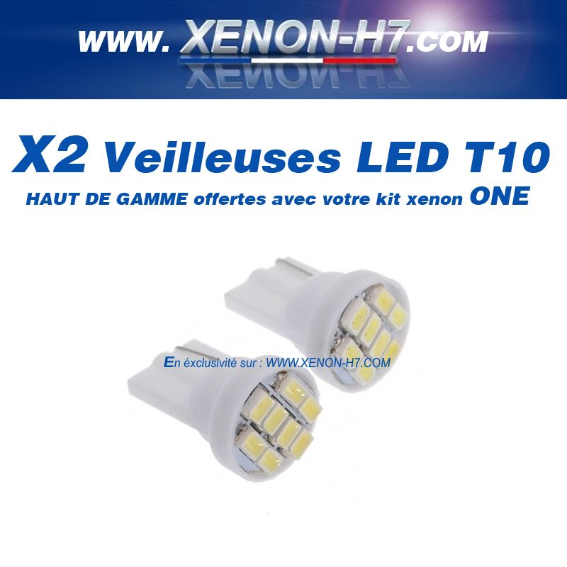 2 X Résistance ampoule H7 anti erreur - Xenonbryne