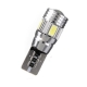 Ampoules veilleuses LED T10 W5W haut de gamme CANBUS 6W CREE - Blanc