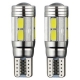 Veilleuses LED T10 W5W haut de gamme CANBUS 8W CREE - Blanc