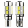 Veilleuses LED T10 W5W haut de gamme CANBUS 8W CREE - Blanc