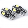 T10 W5W LED Canbus anti-erreur ODB - Blanc 6000K