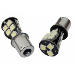 Ampoules LED P21W BA15S 1156 CANBUS - Blanc
