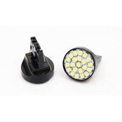 Ampoules veilleuses T20 à LED type W21W couleur blanc 3W