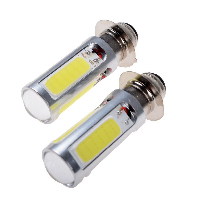 Ampoule LED S2 BA20D Pour Moto - 1200LM, 10W, Remplacement Halogène 35/35W, 12V