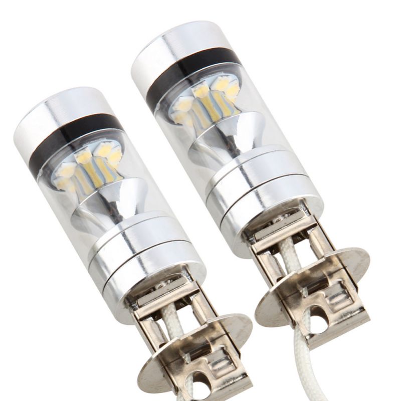 Ampoule H8 LED 35W 360° blanc - Next-Tech® équivalent à 100W