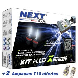 Ampoules H7 LED ventilées compactes 75W blanc - Next-Tech®