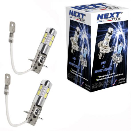 Ampoules H3 LED 20W blanc - Next-Tech®