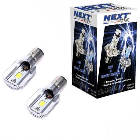 Ampoules BA20D LED 20W blanc - Next-Tech®