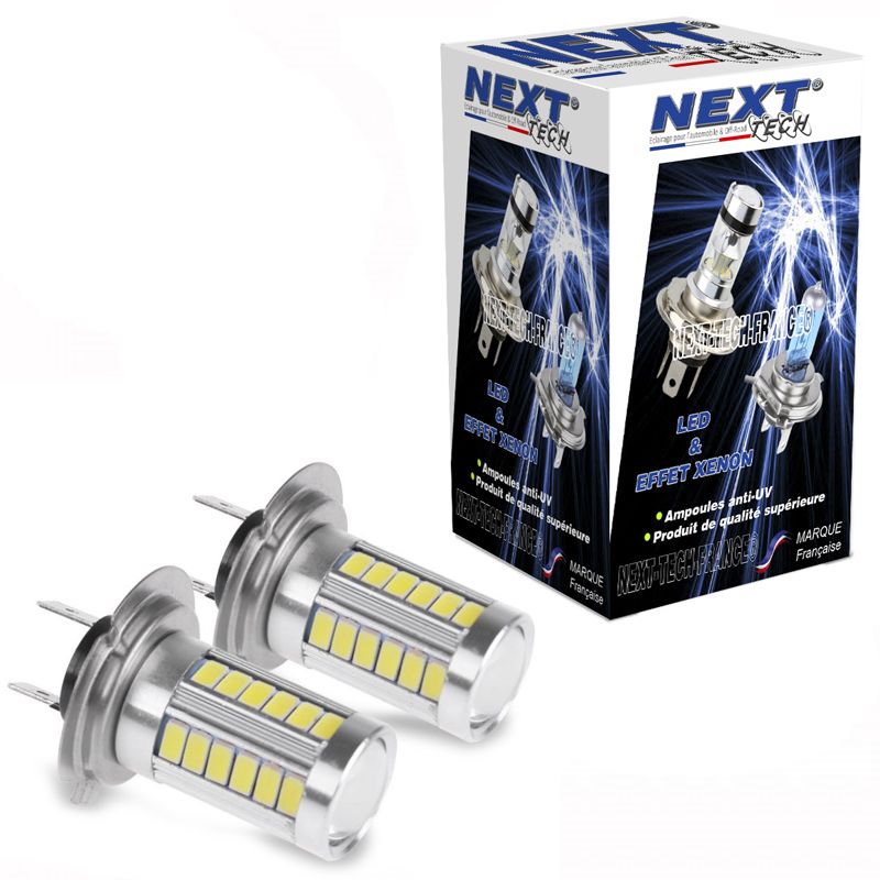 Achetez Next Tech - AMPOULES H7 LED VENTILEES COMPACTES 75W BLANC NEXT-TECH  au meilleur prix chez Equip'Raid