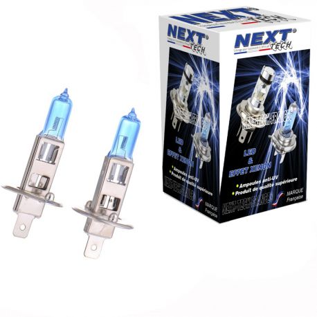 Ampoules H1 55W effet xenon 6000K Next-Tech® 