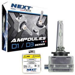 Ampoules xénon D3S 55Watts de rechange - Vendues par paire