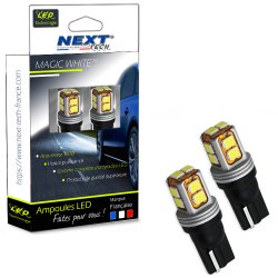 LED T10 W5W CANBUS haut de gamme - Blanc - Next-Tech®