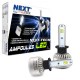 Ampoules H1 LED mini ventilées 75W blanc - Next-Tech®