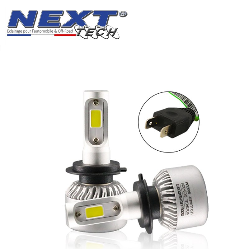 Achetez Next Tech - AMPOULES H7 LED VENTILEES COMPACTES 75W BLANC