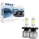 Ampoules H4 LED mini ventilées 75W blanc - Next-Tech®