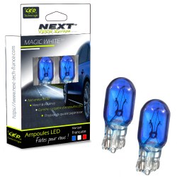 Veilleuses effet xenon type W5W T10