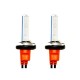 Ampoules xénon métal H7 Orange 35Watts de rechange - Vendues par paire