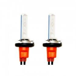 Ampoules xénon métal H7 Orange 35Watts de rechange - Vendues par paire