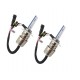 Ampoules bi-xénon métal H6m 35Watts de rechange vendues par paire