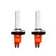 Ampoules xénon métal H1 Orange 55Watts de rechange - Vendues par paire