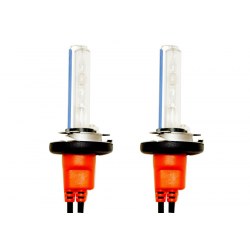 Ampoules xénon métal H1 Orange 35Watts de rechange - Vendues par paire