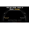 Feu de jour bande flexible DUAL i8 LED blanc et orange clignotant AUDI - BMW