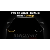 Feu de jour bande flexible DUAL i8 LED blanc et orange clignotant AUDI - BMW