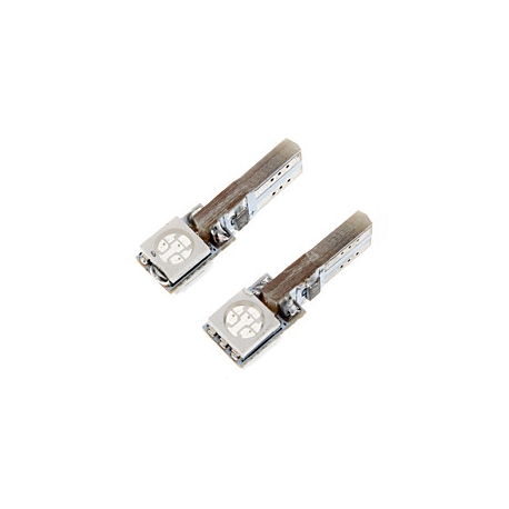 Ampoule veilleuse à LED T5 SMD 2W CANBUS- Blanc