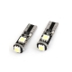 Ampoule veilleuse à LED T10 SMD 2W - Blanc