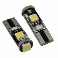 Ampoule veilleuse à LED T10 SMD 2W - Blanc