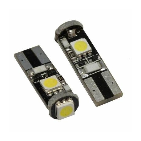 Ampoule veilleuse à LED T10 SMD 2W - Blanc