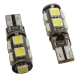 Ampoules veilleuses à LED T10 SMD 5W - Blanc 