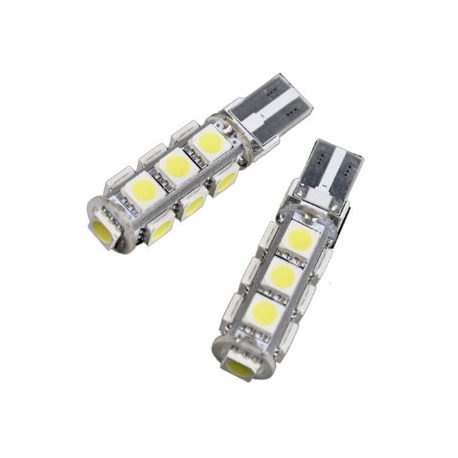 Ampoules veilleuses à LED T10 SMD 5W - Blanc 