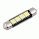 Veilleuses ampoules navette C10W à 4 Leds CANBUS