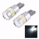 Ampoules veilleuses CANBUS à LED T10 6W CREE - Blanc