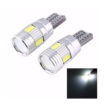 Ampoules veilleuses CANBUS à LED T10 6W CREE - Blanc