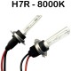 Ampoules xénon métal H7R 55Watts de rechange vendues par paire
