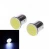 Ampoules P21W BA15S 1156 LED COB - Blanc