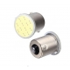 Ampoules P21W BA15S 1156 à LED COB - Rouge